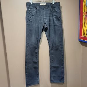 Postage Prescott Jeans, Soot Wash, Gray, Mens 34×35